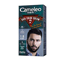Крем-фарба для бороди, вусів і бакенбардів CAMELEO MEN 1.0 Black