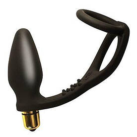 Анальний вібратор з эрекционным кільцем Off Rocks RO-Zen