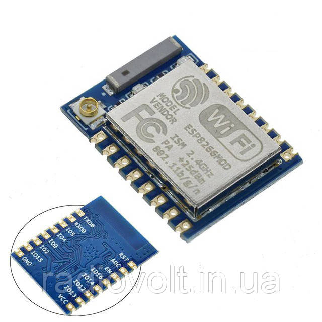 Wi-Fi модуль ESP8266 версія ESP-07