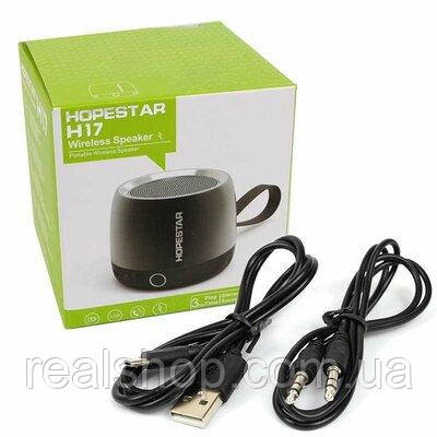 Портативна колонка HOPESTAR H17 Black (Оригінал) Bluetooth, MP3, AUX, фото 1