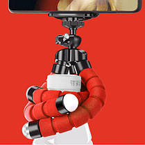 Настільний штатив гнучкий (трипод) Alitek Flexible Sponge Short Red, фото 3