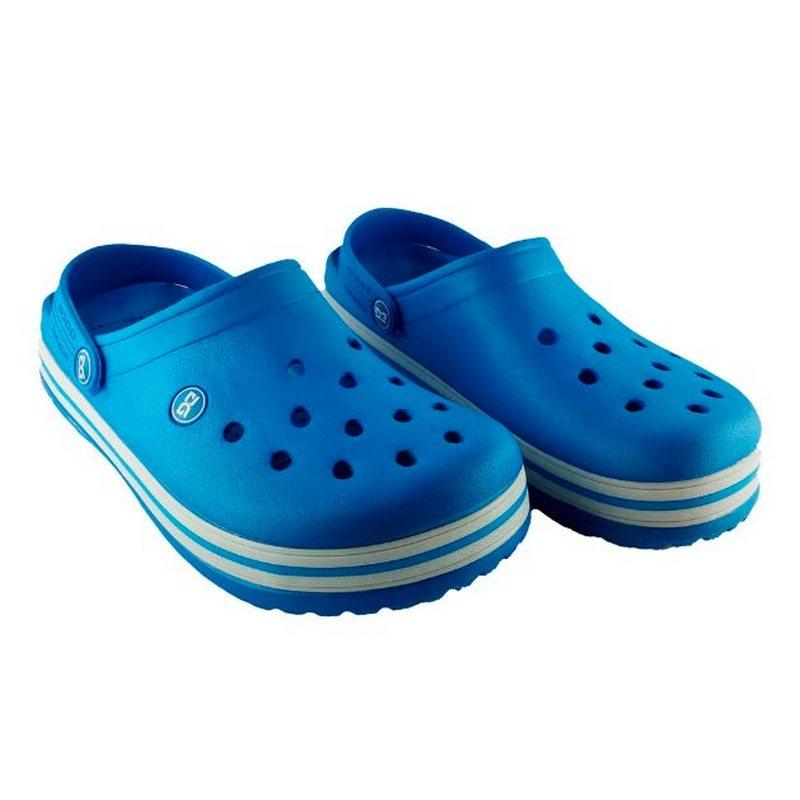 Крокси сабо жіночі блакитні шльопанці жіночі, фото 1