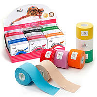 Кінезіо тейп Nasara 5см x 5м (Різні кольори)