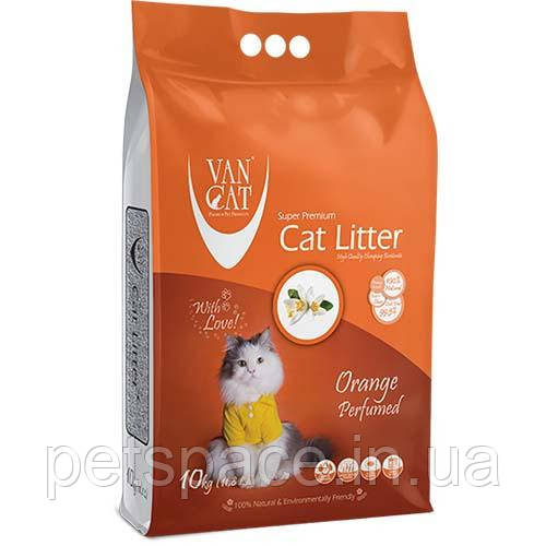 Бентонітовий наповнювач Van Cat Orange (Ван Кет Апельсин), 10кг., фото 1