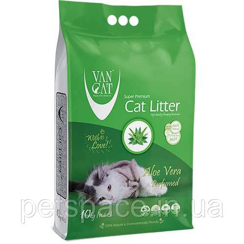 Бентонітовий наповнювач Van Cat Aloe Vera (Ван Кет Алое Вера), 10кг., фото 1