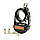 Електронний нашийник для дресирування собак EasyPet 380R водонепроникний, акумуляторний до 1,2 км, 3 нашийника, фото 4