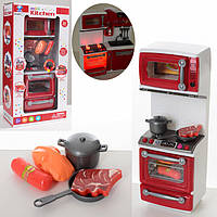 Мебель для кукол METR+ "Кухня", плита, продукты, звук, свет, 66081