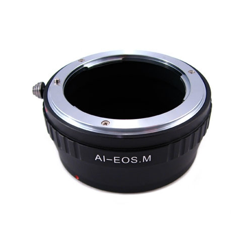 Адаптер перехідник Nikon AI - Canon EF-M, кільце Ulata