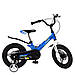 Дитячий 2-колісний велосипед PROFI Hunter 14" блакитний LMG14231, фото 2