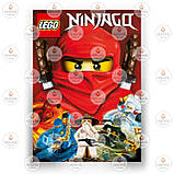 Друк їстівного фото — Вафельний папір — Лого Ніндзяго No10, фото 7
