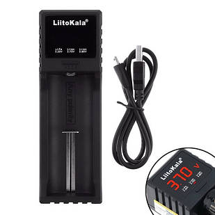 Розумний зарядний пристрій Liitokala Lii-S1 Li-ion 18650 LED-дисплей