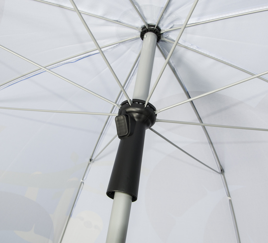 Складной зонтик для пляжа (1.8 м. Лайм) зонт от солнца пляжный с наклоном (пляжна парасолька) (NS) - фото 3 - id-p1193601147