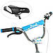 Велосипед дитячий колеса 16 дюймів PROF1 L1684 Flower блакитний, фото 2