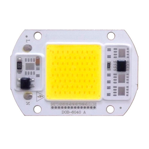 Світлодіодна матриця з драйвером COB LED 30Вт 3000лм 220В, біла