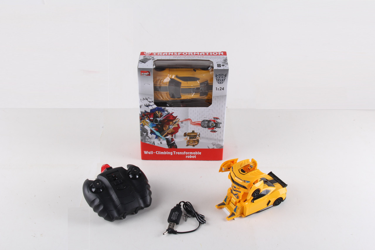 Машинка- трансформер Бамблби на радиоуправлении-Bumblebee, Chevrolet Camaro