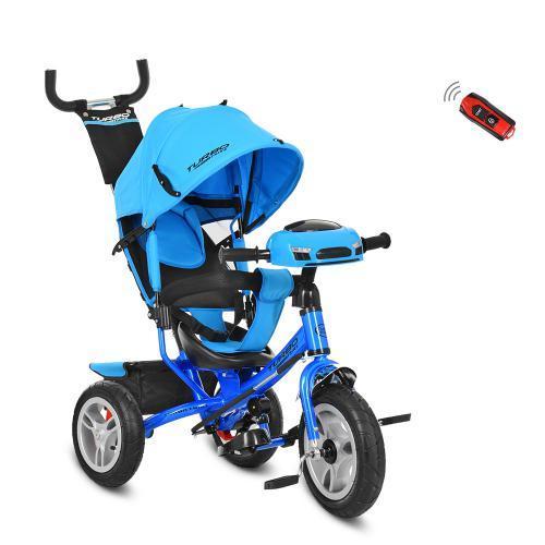 Дитячий триколісний велосипед Turbo Trike M 3115-5HA з батьківською ручкою