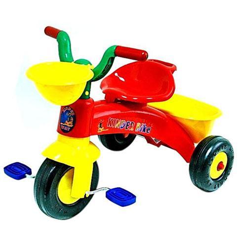 Яскравий триколісний дитячий велосипед Kinder Way KW-10-001, фото 1