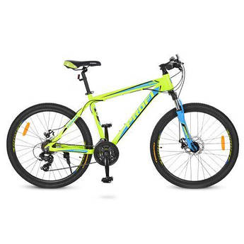 Велосипед салатово-блакитний Profi 26" G26HARDY A26.1 алюмінієва рама 18"