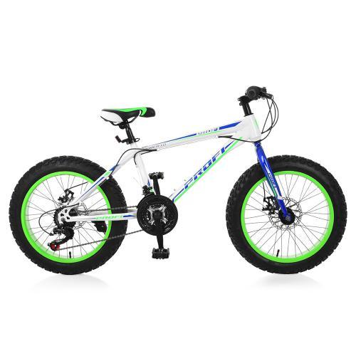 Спортивний велосипед зі сталевою рамою Profi 20" EB20POWER 1.0 S20.3 Shimano 18SP