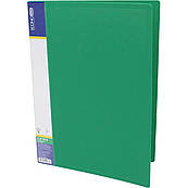 Папка-швидкозшивач пластик Clip B зелена
