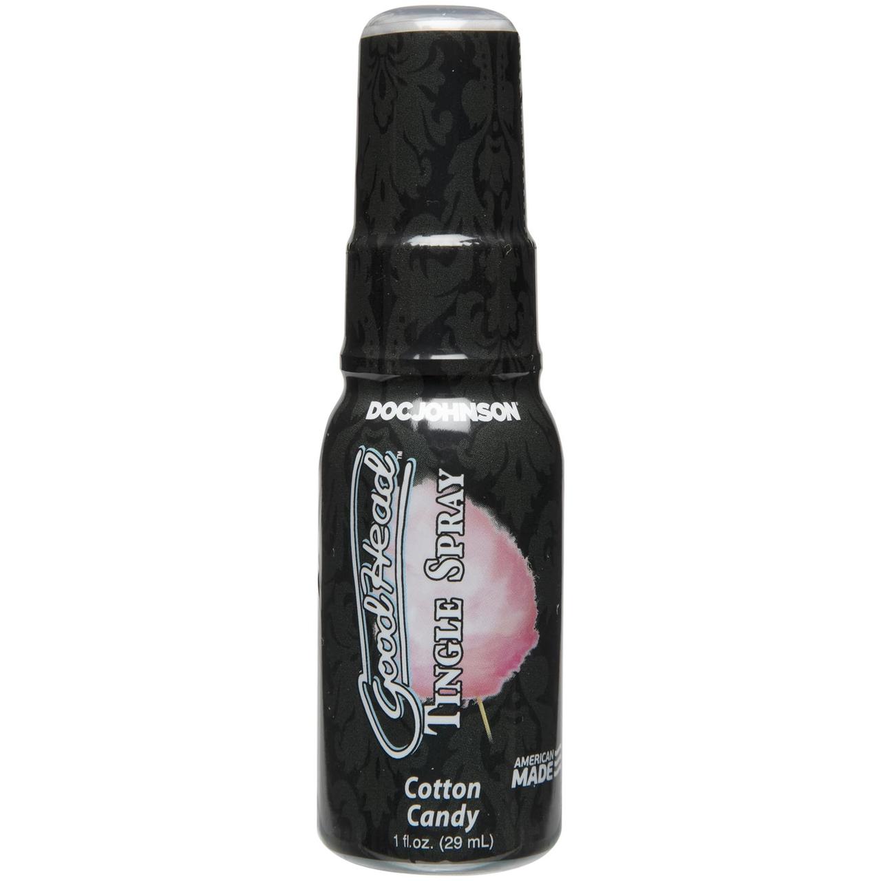 Смакової оральний спрей для мінета GoodHead Tingle Spray Cotton Candy Doc Johnson 29 мл