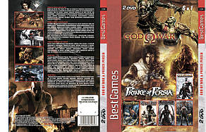Збірник ігор PS2 6в1: God of War & Prince Persia