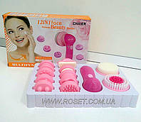 Массажер для лица Face Massager CNAIER АЕ-8781 -12 насадок