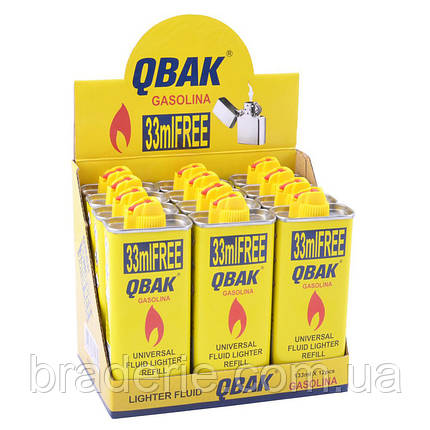 Бензин для заправки запальничок QBAK 133 мл, фото 3