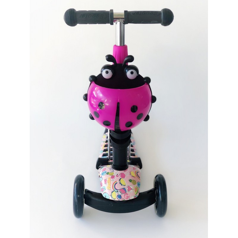 Самокат-біговел 2 в 1 QD ScooTer сонечко від 2 років, фото 1