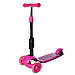 Самокат дитячий біговел 5 в 1 iTrike JR 3-026-P рожевий з батьківською ручкою, фото 2