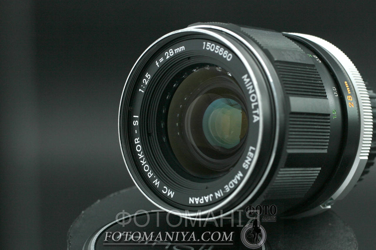 Minolta MC Rokkor-SI 28mm f2.5
