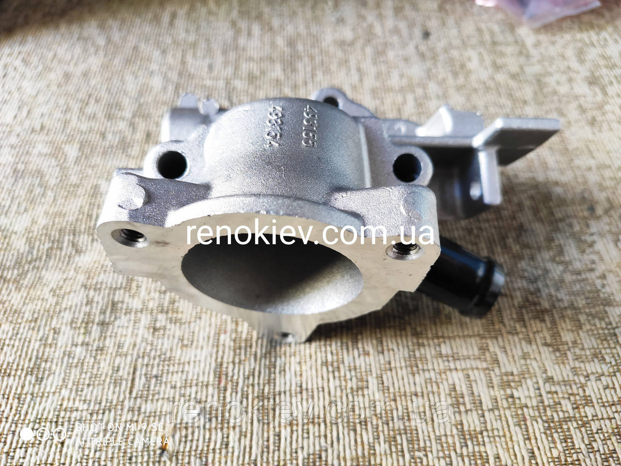 Корпус термостата Renault Kangoo 1.4 (силумін)к мотору, фото 1