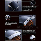 Фляга 18oz чорна шкіра 61146, фото 4