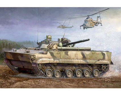 БМП-3 рання версія. Збірна модель Бойової Машини Пахота в масштабі 1/35. TRUMPETER 00364, фото 1