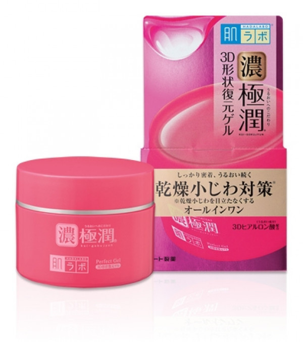 Антивіковий універсальний гель для обличчя Hada Labo Koi-Gokujyun 3D Restoration Perfect Gel