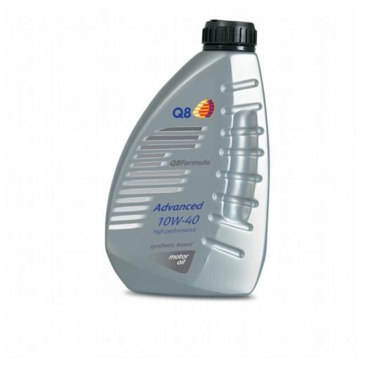 Напівсинтетична олива Q8 10w-40 Formula Advanced 1 л. Є підбір фільтрів