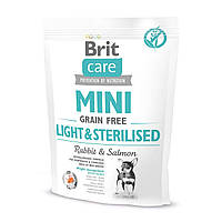 Сухий корм Brit Care GF Mini Light & Sterilised для собак маленьких порід 400 г