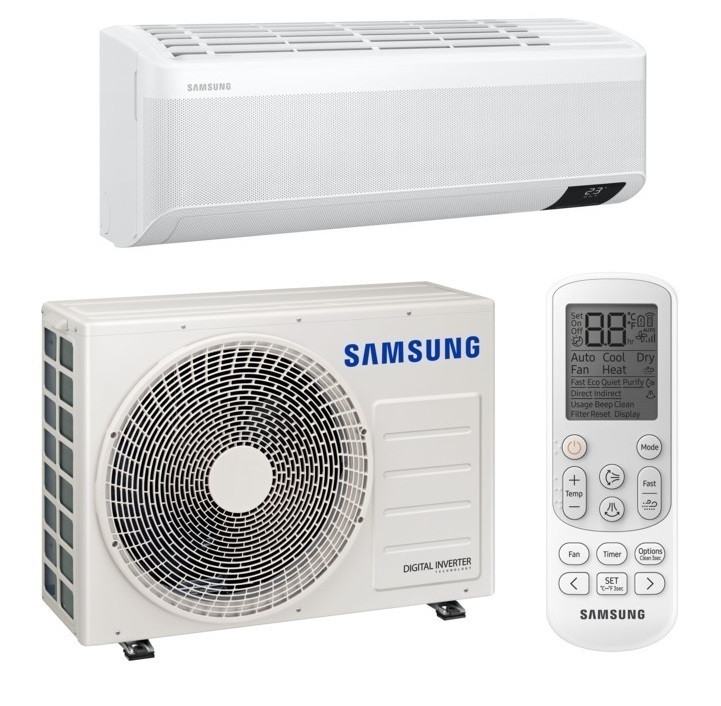 Кондиціонер Samsung AR09TSEAAWKNER серії GEO Wind Free Wi-Fi
