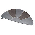 Килимок для лазні та сауни "Пелюстки", вовна