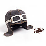 Шапка для лазні "Льотчик", (вовна)