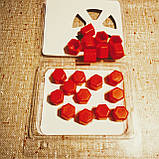 Захисні силіконові ковпачки на колісні гайки 17 мм червоні, фото 6