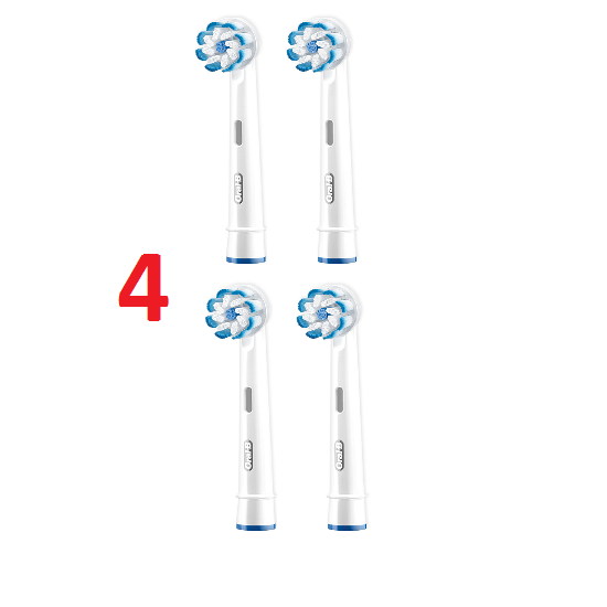 Насадки для електрощітки Oral-b Sensi Ultra Thin EB60 4 шт., фото 1