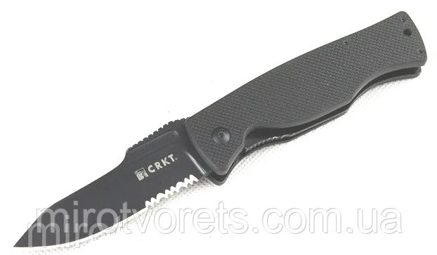 Ніж складний CRKT 6113KG Marzitelli Prowler, серрейтор