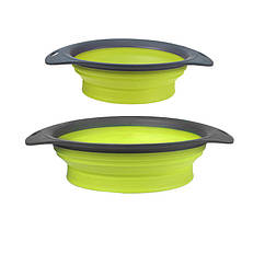 DEXAS (Дексас) Collapsible Pet Bowl - Мисочка для кошачего корми, 720 мл Зелений