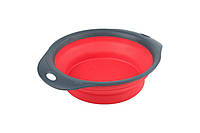 DEXAS (Дексас) Collapsible Pet Bowl - Мисочка для кошачего корма, 720 мл Красный