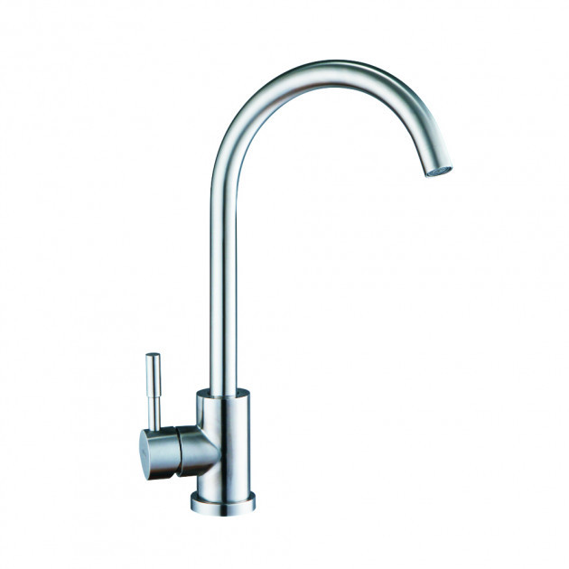 Змішувач для кухні TROYA GAP4-A090 нержавіюча сталь, фото 1
