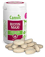 Canvit Biotin maxi (Канвіт Біотин максі) вітамінна кормова добавка для ідеальної вовни собак від 25 кілограмів. 500 г.
