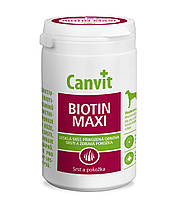 Canvit Biotin maxi (Канвіт Біотин максі) вітамінна кормова добавка для ідеальної шерсті собак від 25 кг.