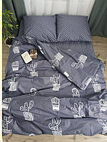 Півтораспальний постільний комплект -Мексиканський кактус