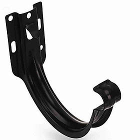 Кронштейн жолоба універсальний сталь Galeco Stal 120/90 Чорний